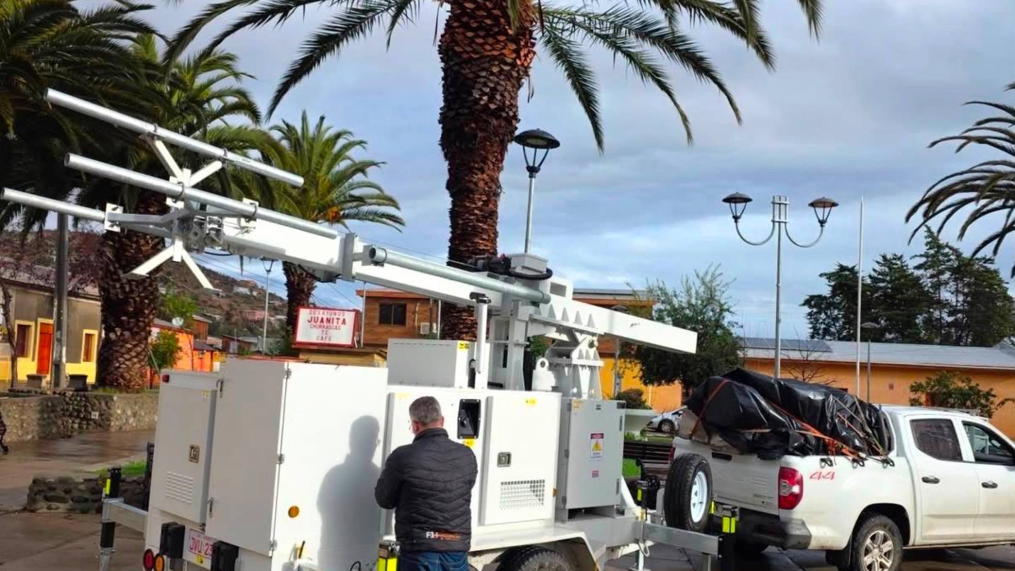 Despliegan 7 carros móviles de emergencia y activan roaming automático, MTTChile