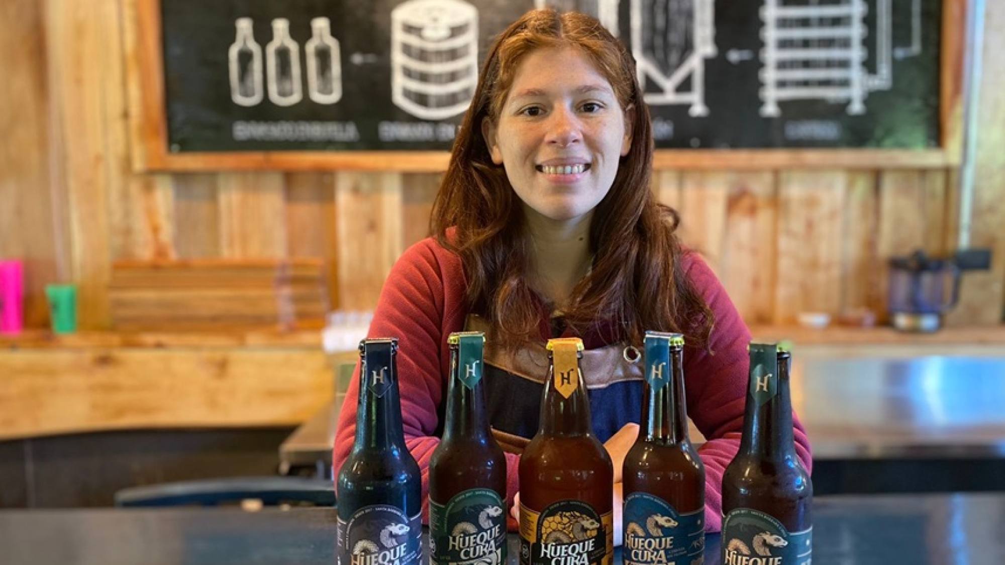 Alejandra Ortiz, fundadora de Cerveza Huequecura., CEC / Cervecería Huequecura