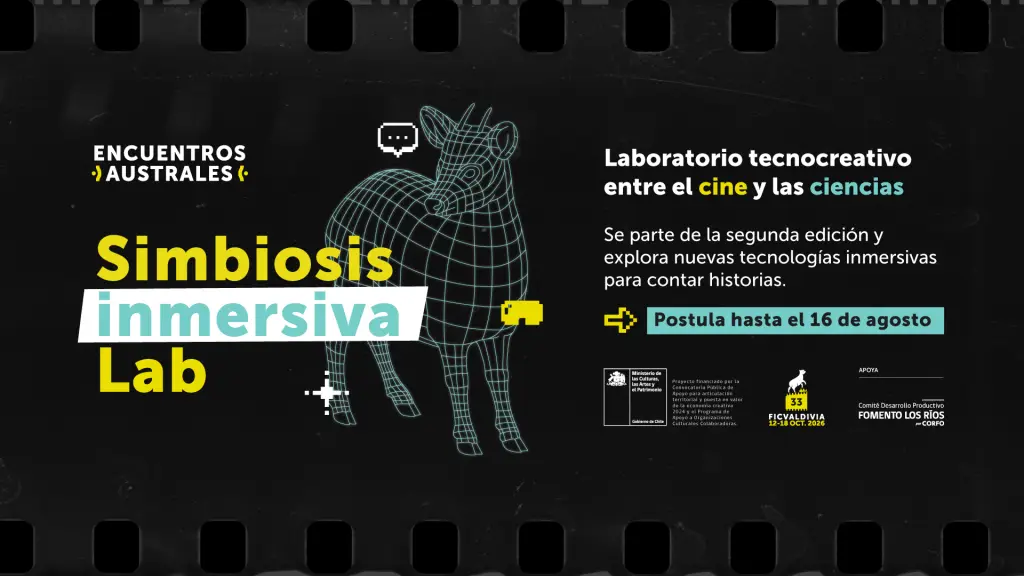 FICValdivia abre postulaciones para Simbiosis Inmersiva Lab ,Gentileza