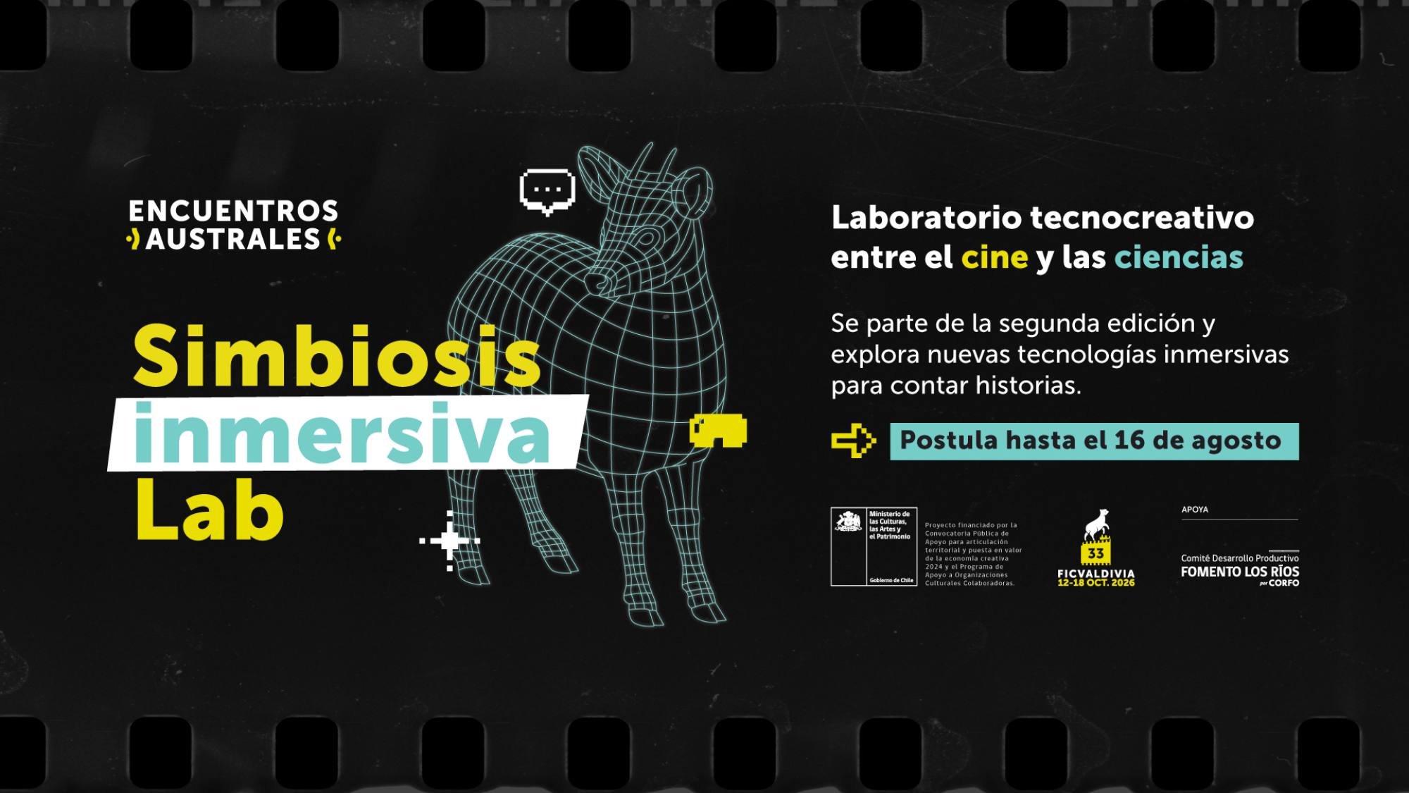 FICValdivia abre postulaciones para Simbiosis Inmersiva Lab, Gentileza