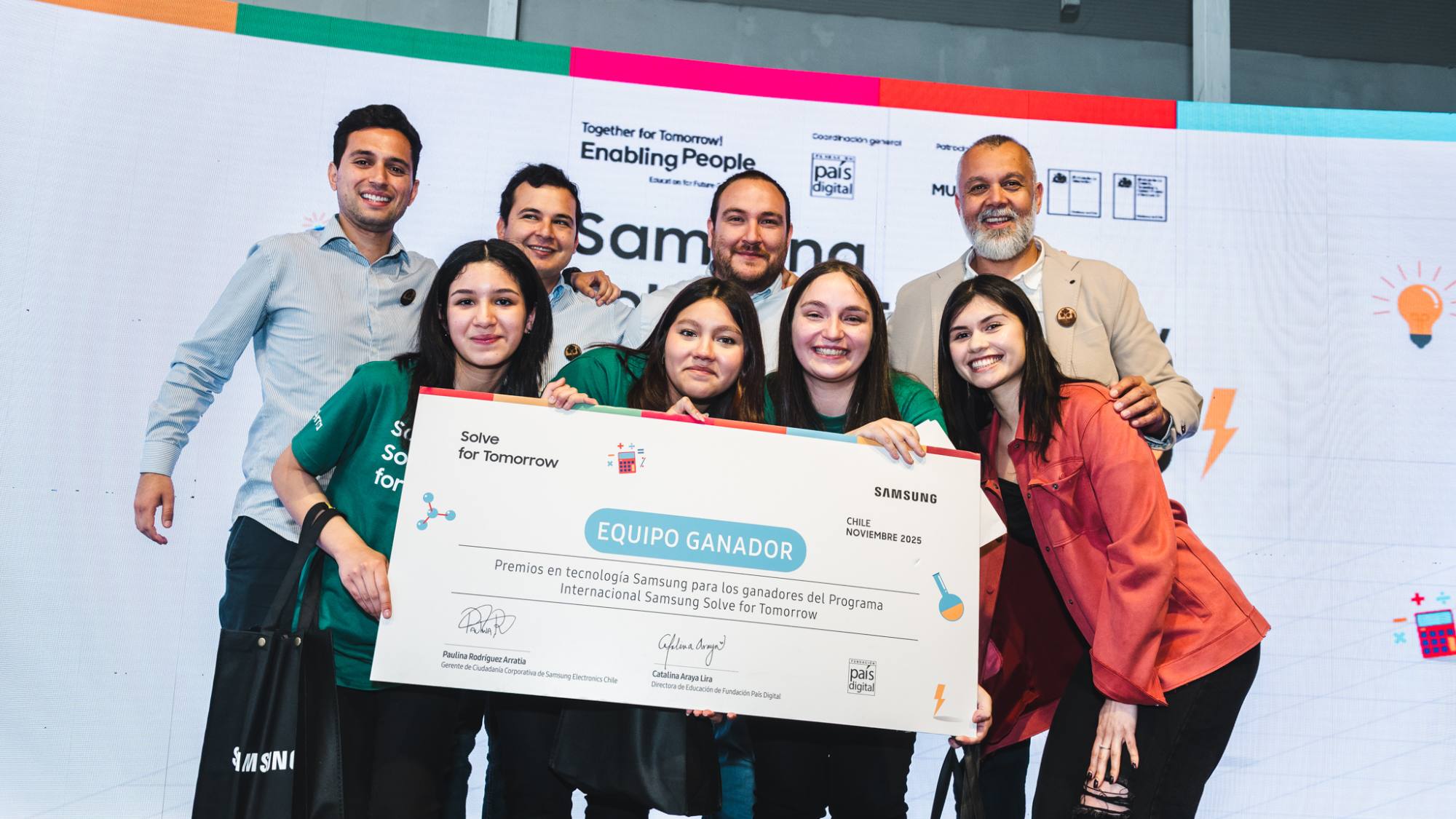 Conoce a los 10 equipos que avanzan a la final de Samsung Solve for Tomorrow 2026, Samsung Chile