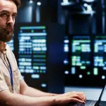 Programmer writing server recovery plan ,Gentileza