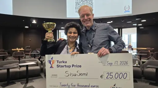 SisuSemi won the Turku Startup Prize competition.  ,Turku Startup Hub