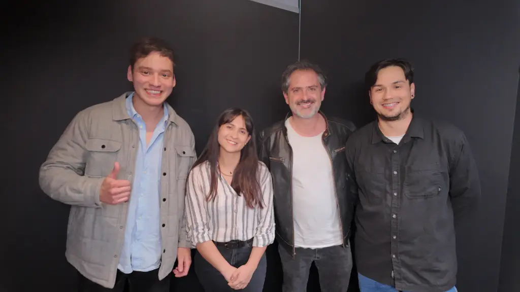 Matías Muñoz, Valentina González, Julián Ugarte y Matías Pastén ,Entreprenerd Media 