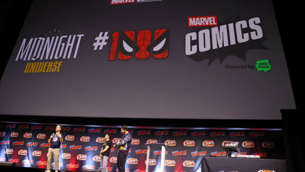 Marvel revela novedades y próximos estrenos en Disney+ en New York Comic-Con ,Marvel / Disney+ / Getty Images