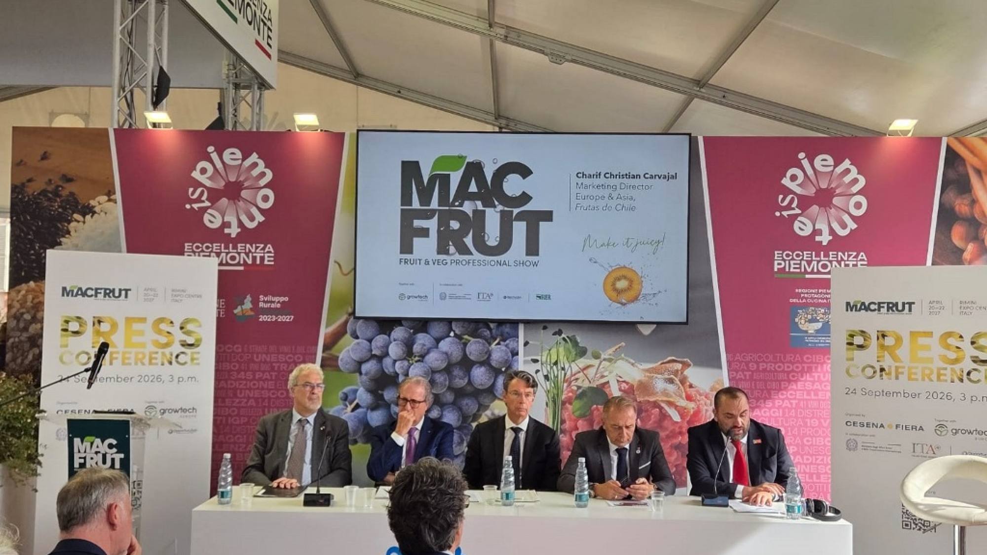 Chile será País Invitado de Honor de Macfrut 2027, ProChile